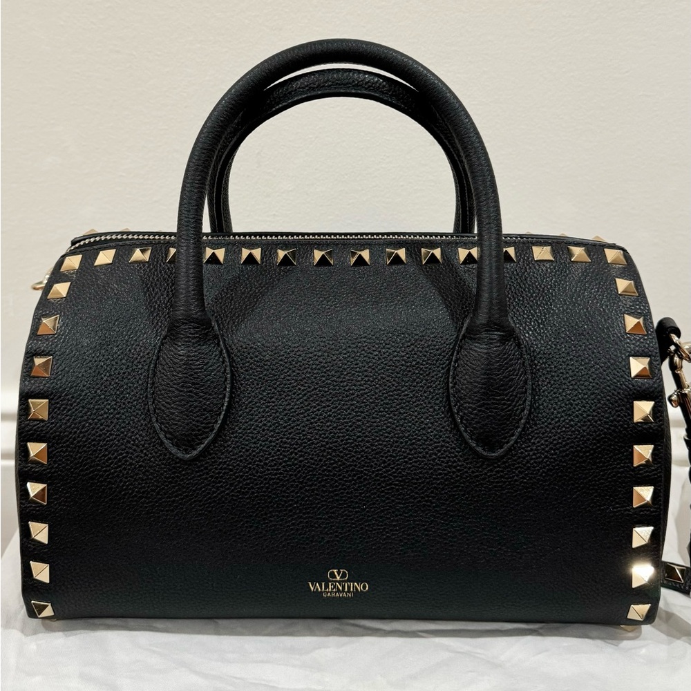 Valentino Garavani Rockstud Small Bowling Bag
